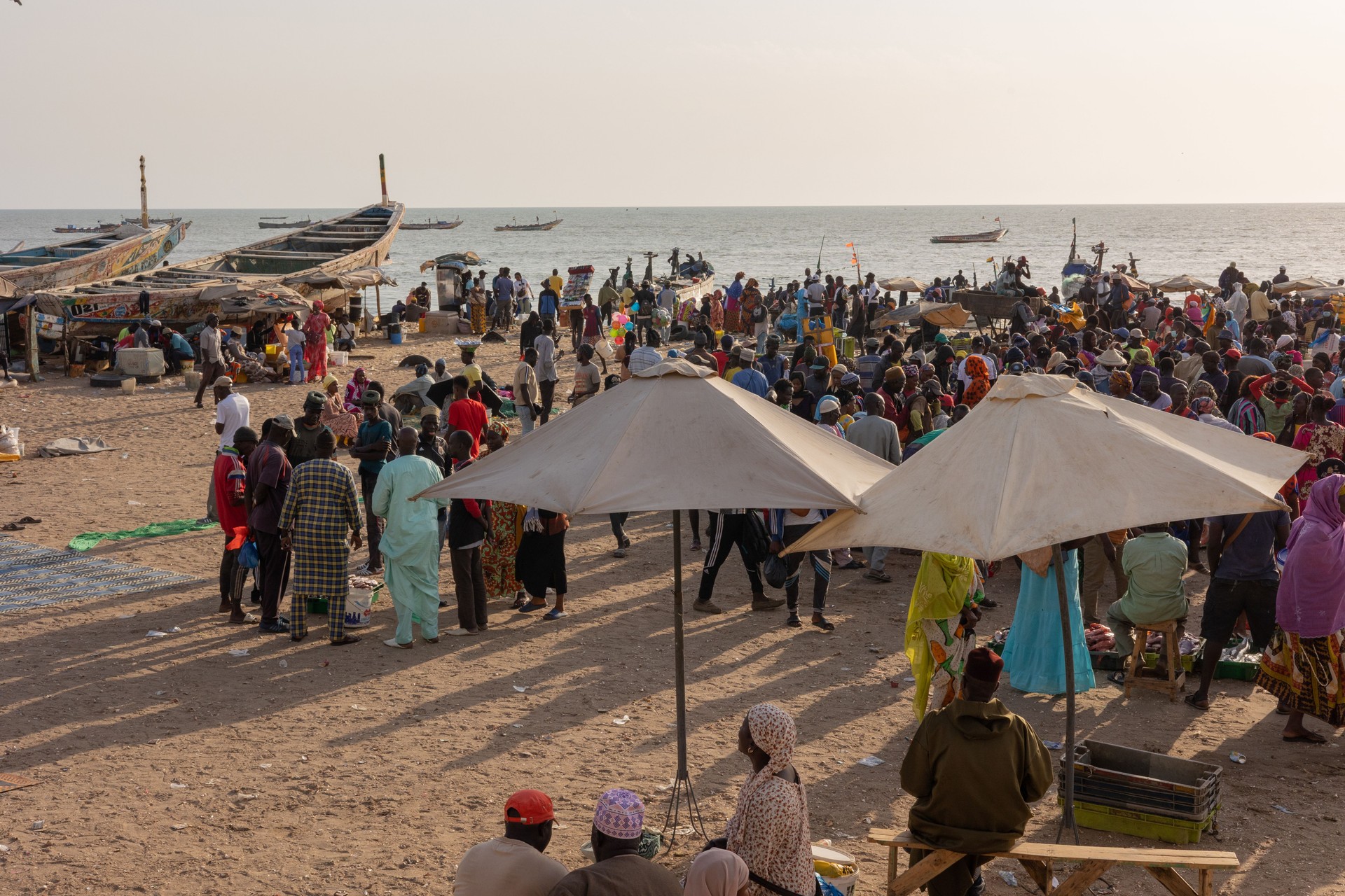 Le port de pêche de M’Bour, Sénégal